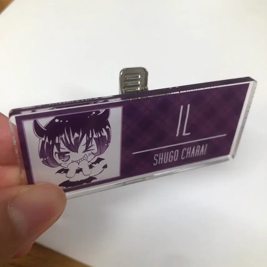 [BUNJANG] Kekkaishi Shuho Character Nameplate / 캐캐체 수호 캐릭터 명찰 네임 플레이트 이루