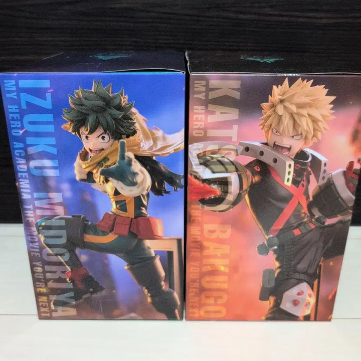[BUNJANG] Furyu My Hero Academia Bakugo &amp; Midoriya Figure Bundle Set / 나히아 후류 trio try 바쿠고 미도리야 일괄 미개봉