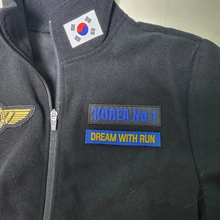 [BUNJANG] Scuba Diving Logo Fleece Jacket / 스쿠버 다이빙 로고 플리스자켓 새제품 프리다이빙 등산 트레킹 낚시 캠핑