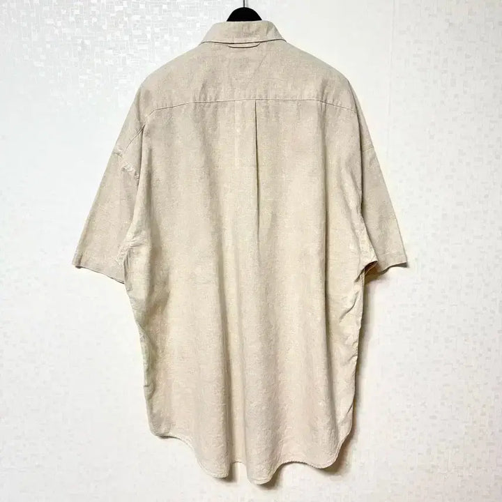 [BUNJANG] Tommy Hilfiger Linen Oversized Short Sleeve Shirt / [XL,105]타미힐피거 린넨 반팔 셔츠 남방 오버핏