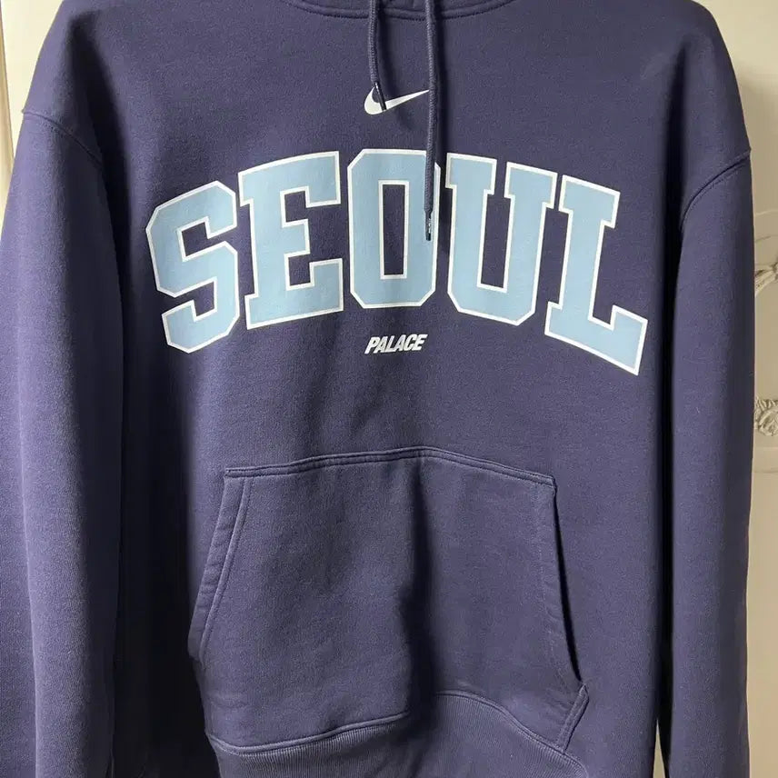 [BUNJANG] Palace Nike Exclusive Navy Hoodie / 팔라스 나이키 압구정 익스클루시브 후드 네이비