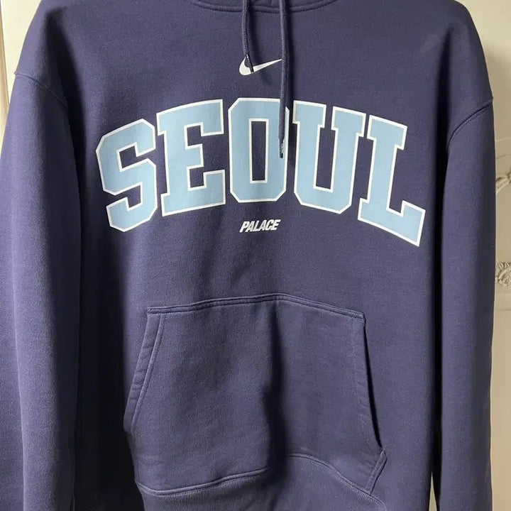 [BUNJANG] Palace Nike Exclusive Navy Hoodie / 팔라스 나이키 압구정 익스클루시브 후드 네이비