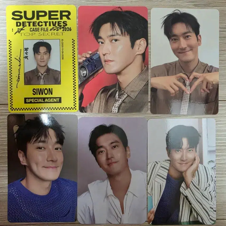 [BUNJANG] Super Junior Siwon Photocard Bundle Set / 슈퍼주니어 시원 포카 일괄