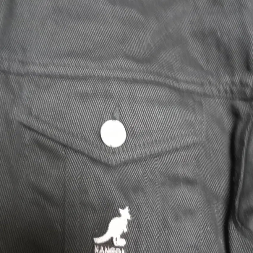 [BUNJANG] Kangol Black Trucker Jacket (Size M) / 캉골 블랙 트러커 자켓M95