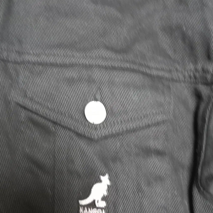 [BUNJANG] Kangol Black Trucker Jacket (Size M) / 캉골 블랙 트러커 자켓M95