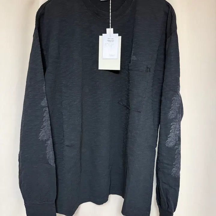[BUNJANG] Polytelu 1011 Feather Long Sleeve Black Top / 폴리테루 1011 페더 롱 슬리브 블랙 2 팝니다