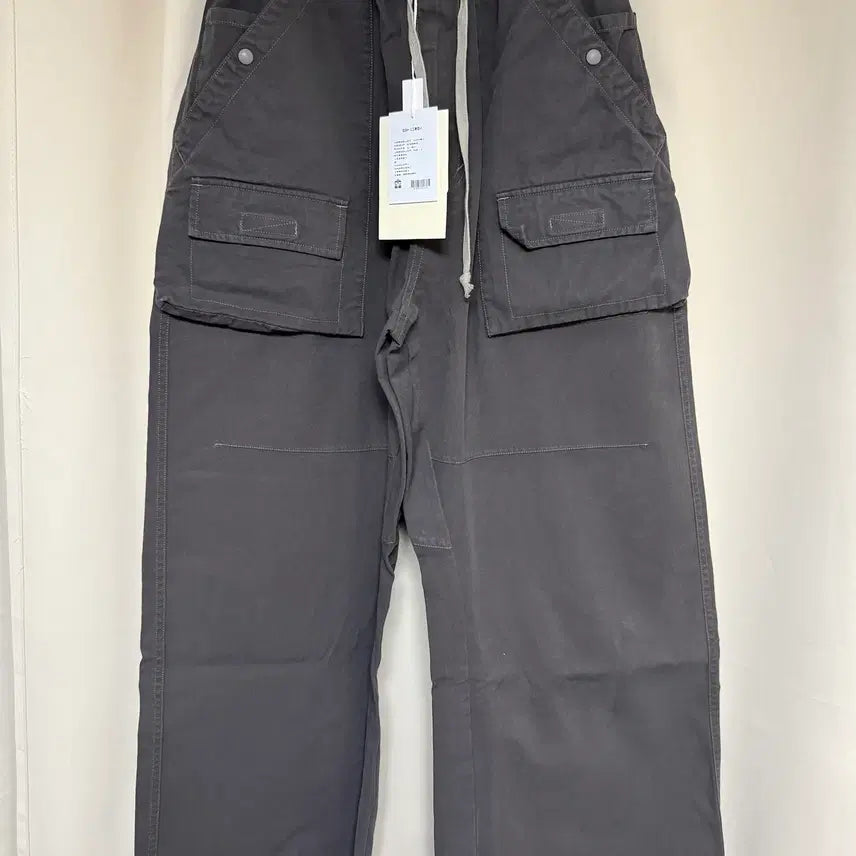 [SOLD OUT] 폴리테루 프론트 카고 팬츠 1.2v 차콜 2 팝니다