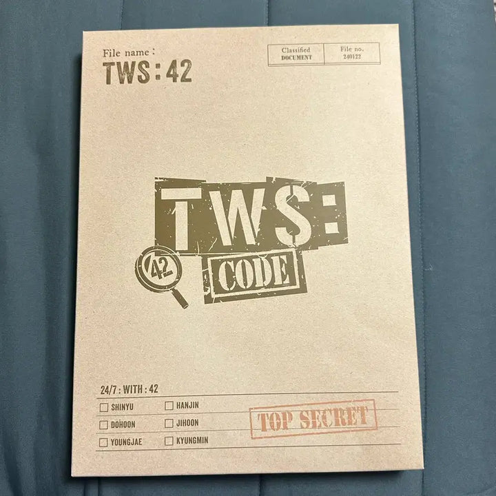 [SOLD OUT] 투어스 멤버십 키트 미개봉 42키트 사이 멤버십