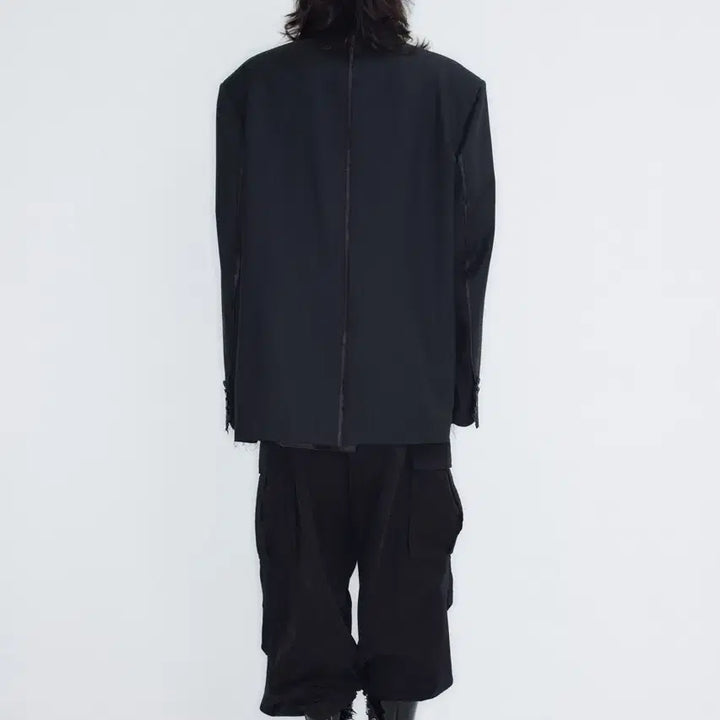 [BUNJANG] SEOU Raw Edge Wool Jacket / 1) 에스이오 울자켓
