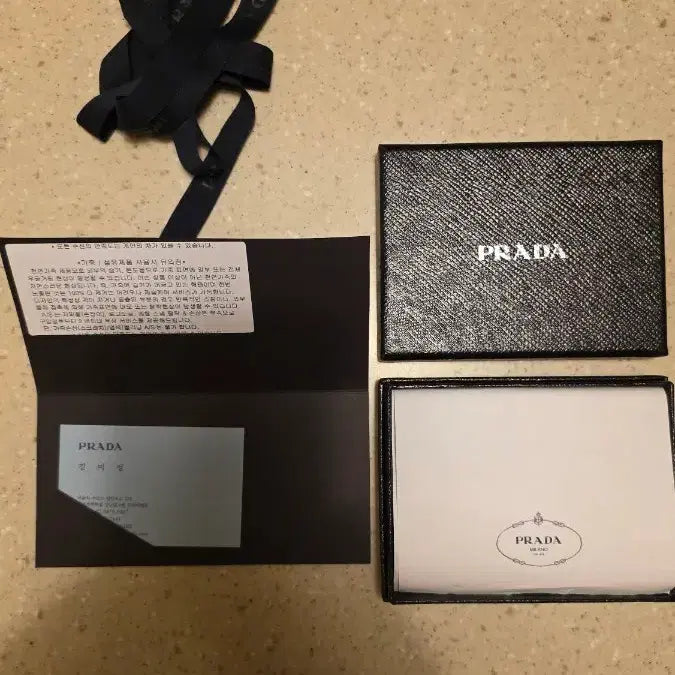 [SOLD OUT] 프라다 사피아노 카드지갑 (풀구성)