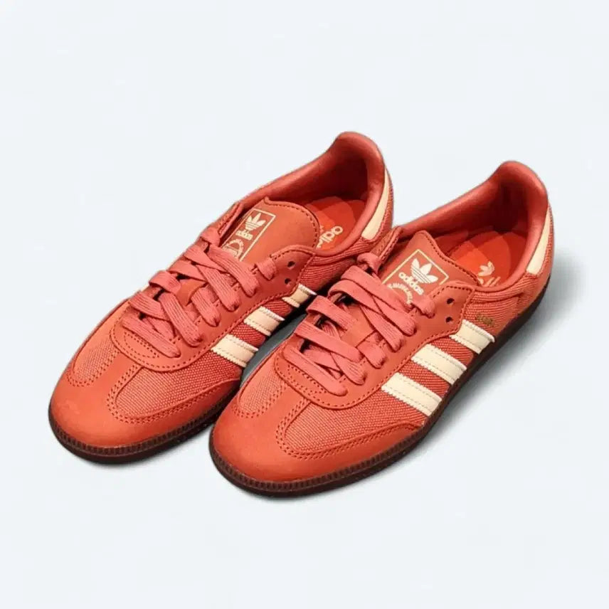 [BUNJANG] Adidas Samba Orange Sneakers / 아디다스 삼바 오렌지 스니커즈(새상품)