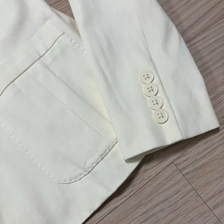 [BUNJANG] Polo Ralph Lauren Cotton Jacket Ivory / [Polo] 폴로 랄프로렌 코튼 자켓 아이보리