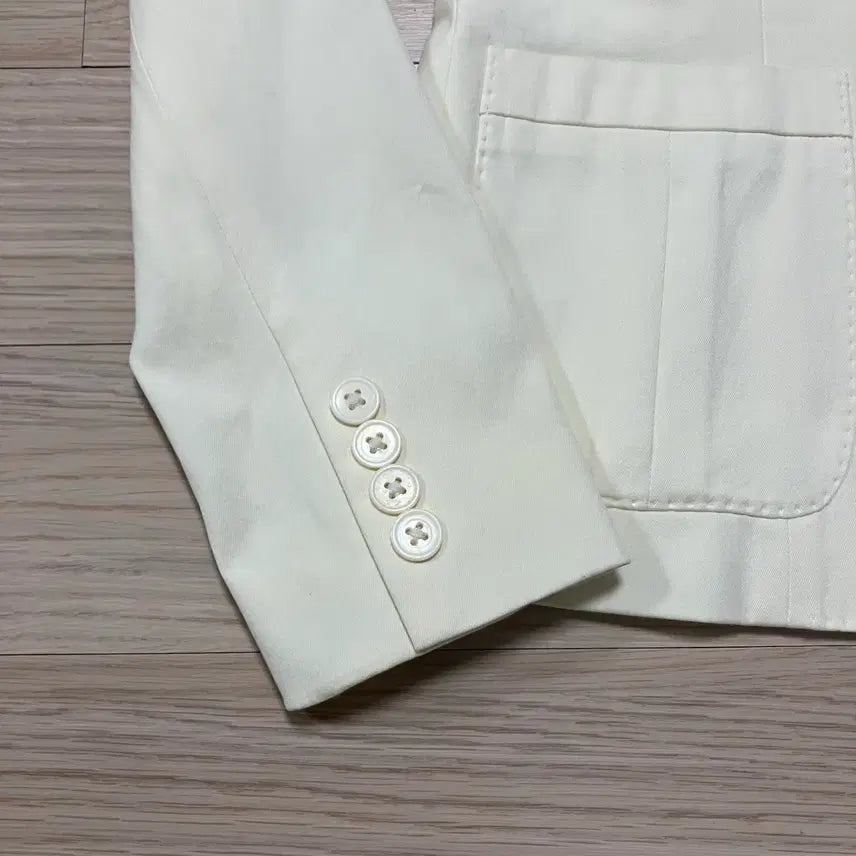 [BUNJANG] Polo Ralph Lauren Cotton Jacket Ivory / [Polo] 폴로 랄프로렌 코튼 자켓 아이보리