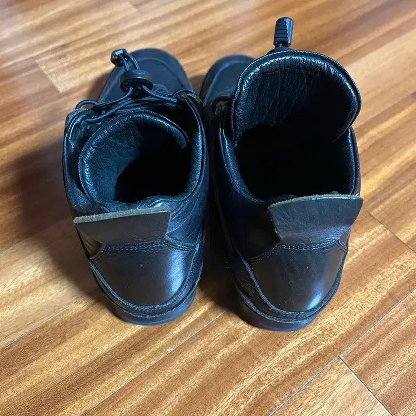 [BUNJANG] Hender Scheme MIP-10 Jordan 4 Homage Black Leather Sneakers Size 4 / 4) 핸더스킴 mip-10 조던4 블랙