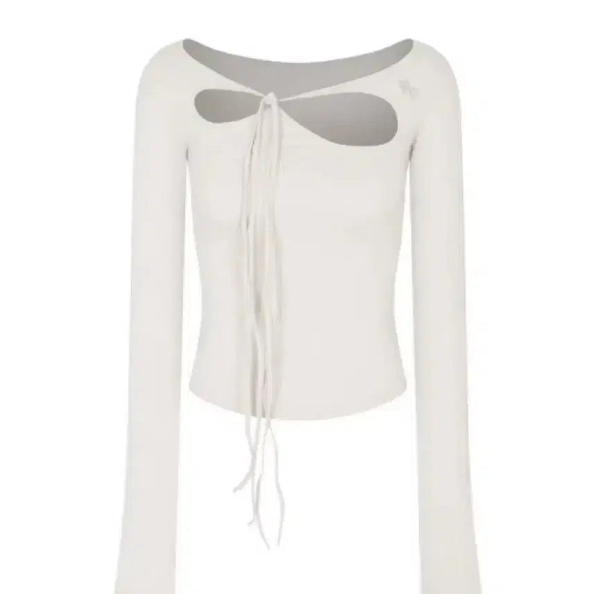 [BUNJANG] Pain or Pleasure Orchid Top Light Gray S / 페인오어플레져 오키드 탑 라이트그레이 s