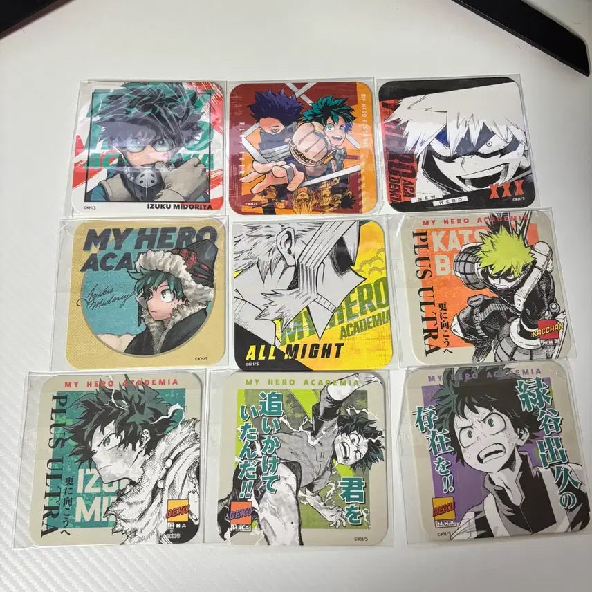 [BUNJANG] My Hero Academia Coaster / 히로아카 코스터 굿즈
