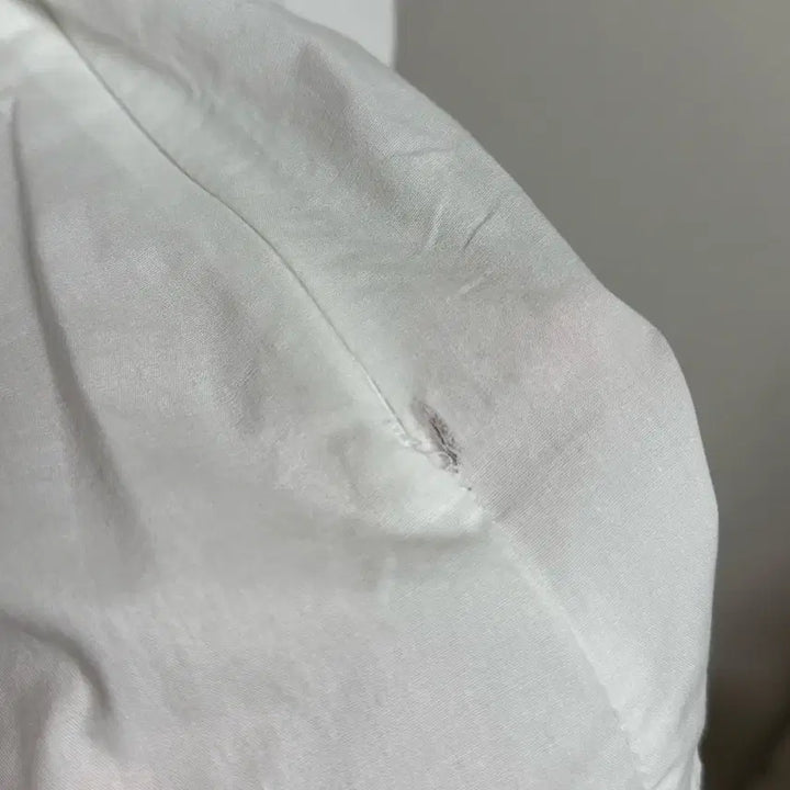[BUNJANG] White Lab Blouse / 화이트 랩 블라우스