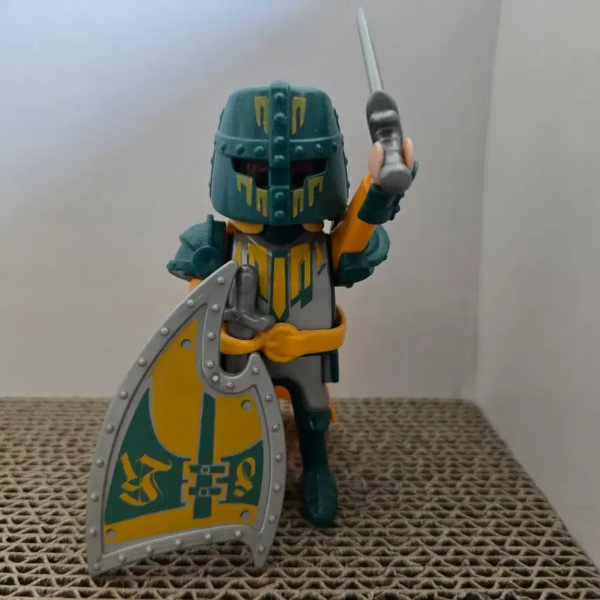 [BUNJANG] Playmobil Mipie 13 Green Knight Figure / 플레이모빌 미피13 초록기사