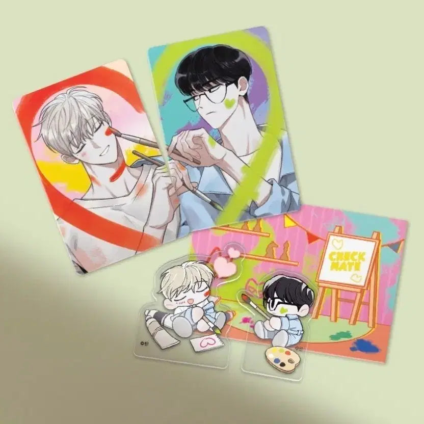 [BUNJANG] CHECKMATE Official Acrylic Block / 체크메이트 쳌메 공굿 bl 아크릴블록