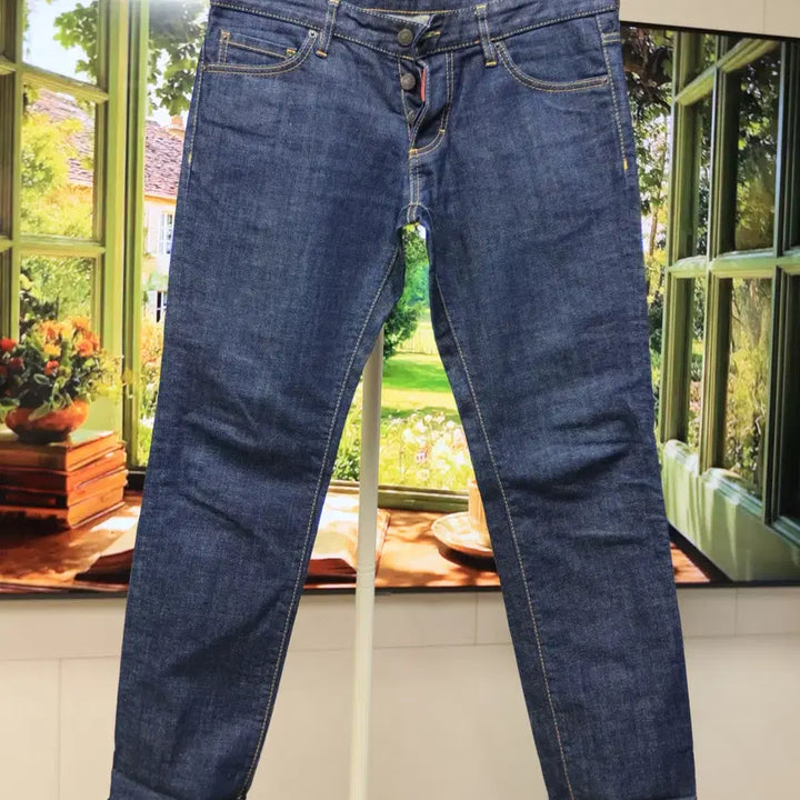 [BUNJANG] Dsquared2 Slim Raw Denim Jeans / 디스퀘어드2 생지 슬림 데님  34