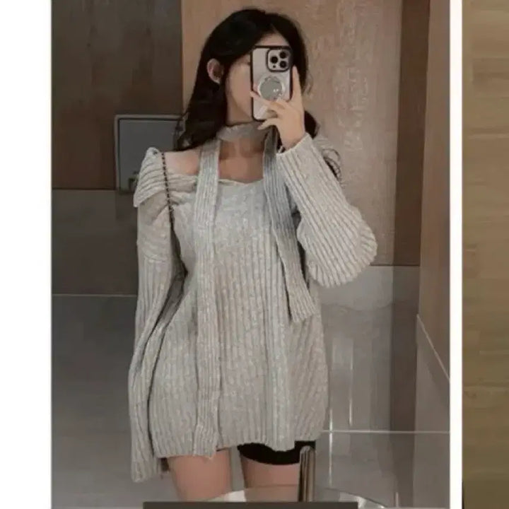 [BUNJANG] Free Size Long Knit Belt / 벨트 롱니트 [Free]