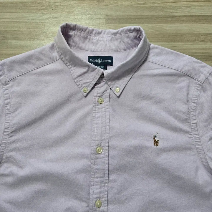 [BUNJANG] Polo Ralph Lauren Oxford Shirt Lavender Size 90 / 90) 랄프로렌 옥스포드 셔츠 라벤더