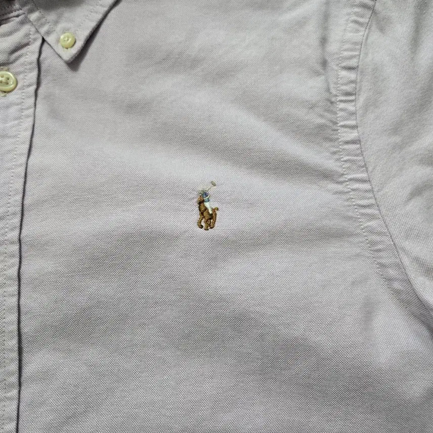 [BUNJANG] Polo Ralph Lauren Oxford Shirt Lavender Size 90 / 90) 랄프로렌 옥스포드 셔츠 라벤더