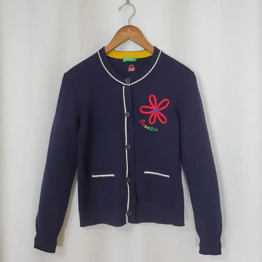 [BUNJANG] Benetton Knit Cardigan (S) / 베네통 니트가디건 S 2025년식
