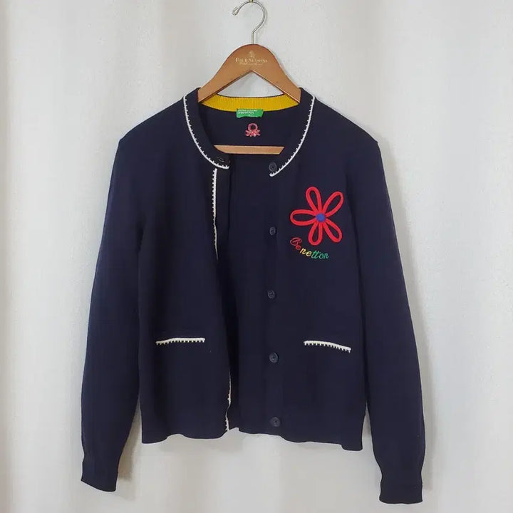 [BUNJANG] Benetton Knit Cardigan (S) / 베네통 니트가디건 S 2025년식
