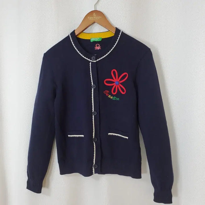 [BUNJANG] Benetton Knit Cardigan (S) / 베네통 니트가디건 S 2025년식