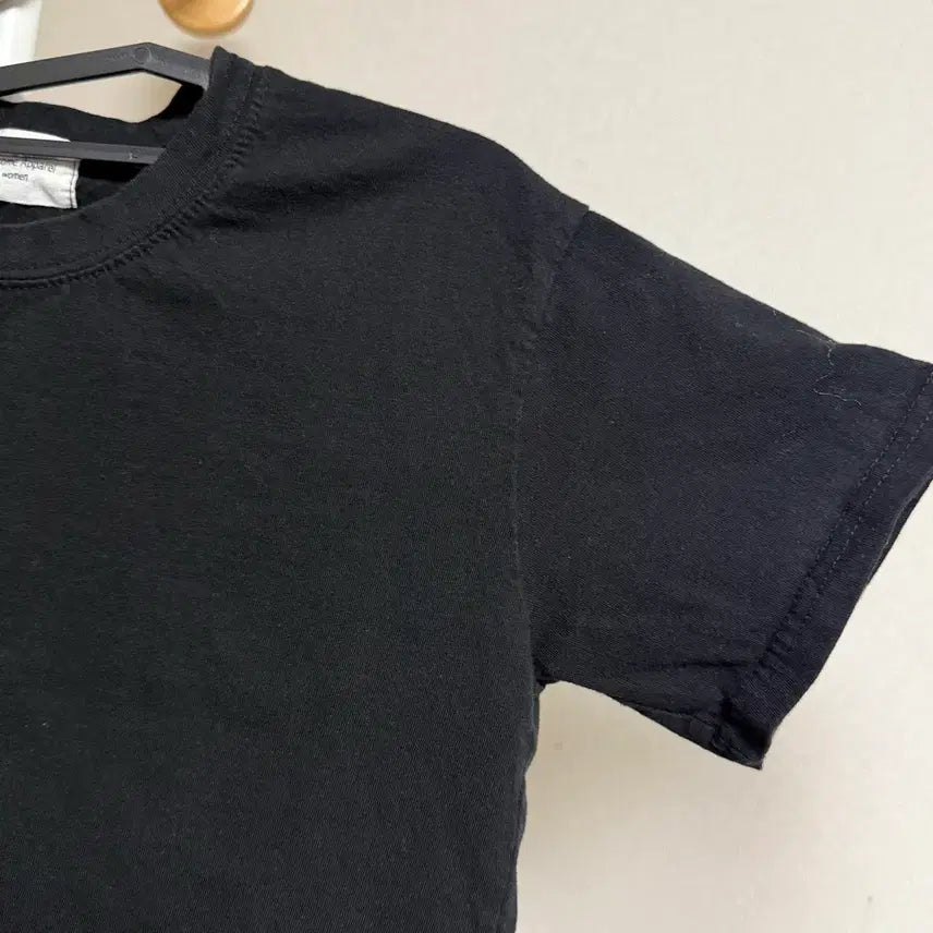 [BUNJANG] Black Crop Top / 블랙 크롭티