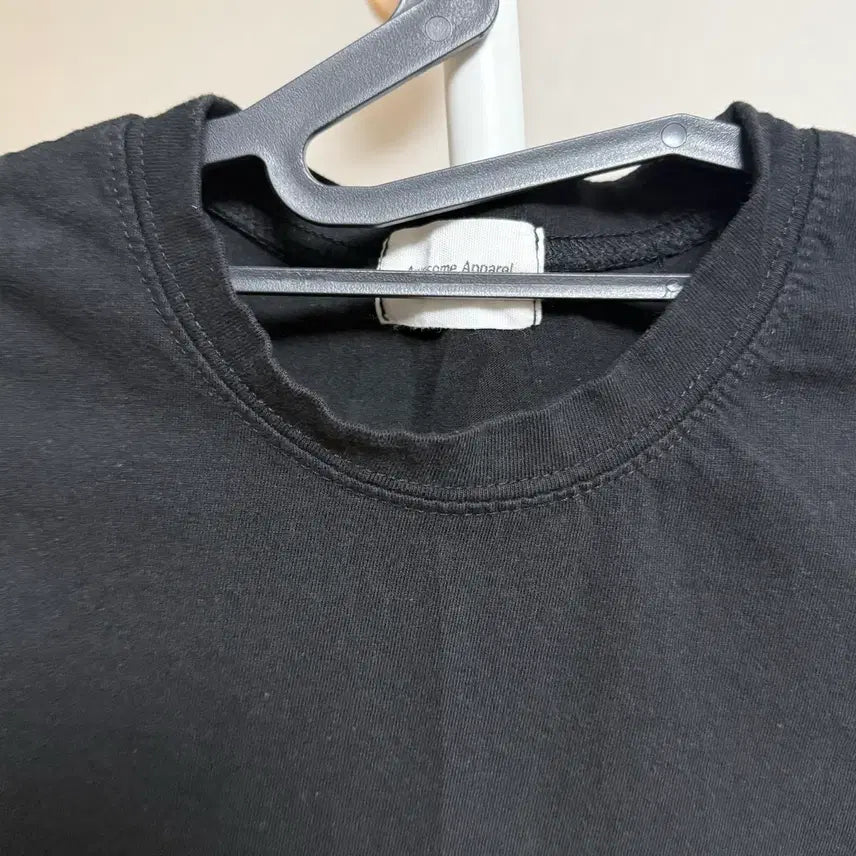 [BUNJANG] Black Crop Top / 블랙 크롭티