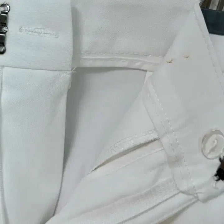 [BUNJANG] White Wide Slacks [Size S, New] / 화이트 와이드 슬랙스 [S,새상품]