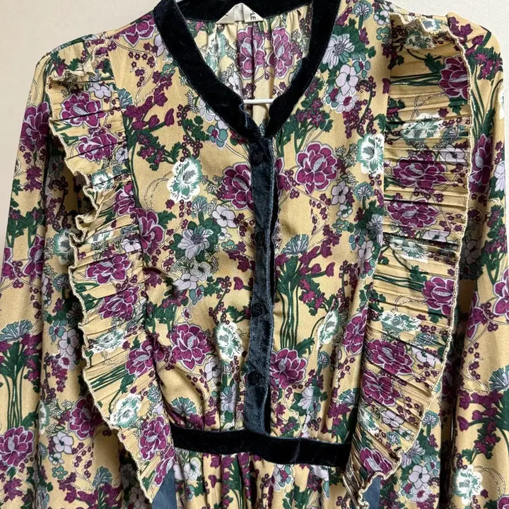 [BUNJANG] Floral Long Dress / 플라워 롱원피스 [66까지]