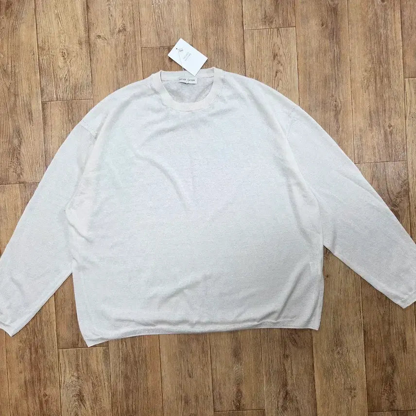 [BUNJANG] Facade Pattern Boy Fit Linen Knit Top / 파사드패턴(FACADE PATTERN) 보이핏 린넨니트 프리사이즈 새상품