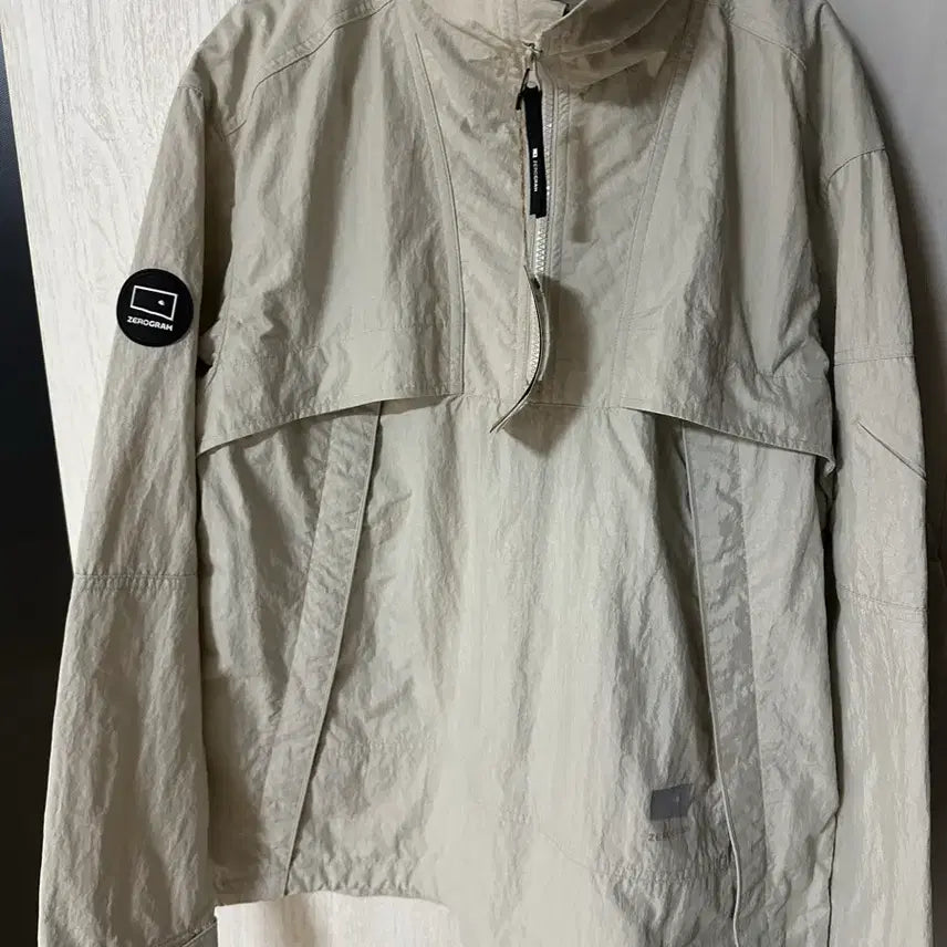 [BUNJANG] Zerogram Windbreaker Jacket Ivory / 제로그램 바람막이 자켓 아이보리