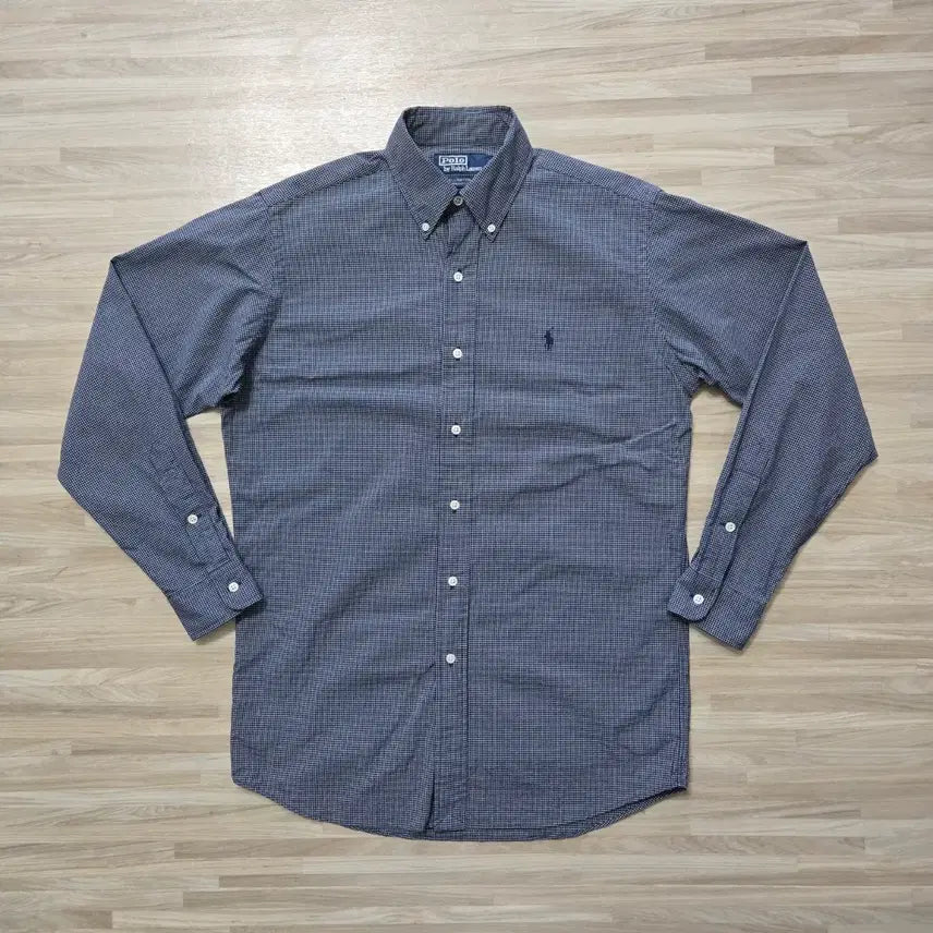 [BUNJANG] Polo Ralph Lauren Long Sleeve Gingham Check Shirt / 100) 폴로 랄프로렌 긴팔 깅엄체크 셔츠