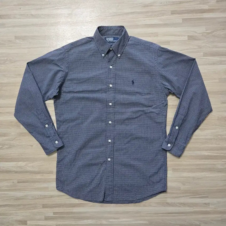 [BUNJANG] Polo Ralph Lauren Long Sleeve Gingham Check Shirt / 100) 폴로 랄프로렌 긴팔 깅엄체크 셔츠