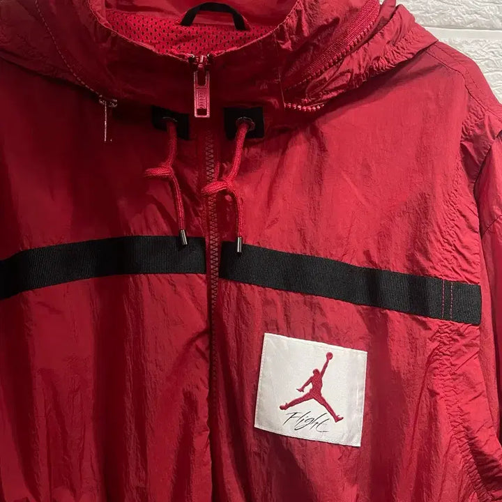 [BUNJANG] Nike Jordan Crop Windbreaker Jacket Red S / 나이키 조던 크롭 바람막이자켓 레드 S 크롭자켓 숏자켓