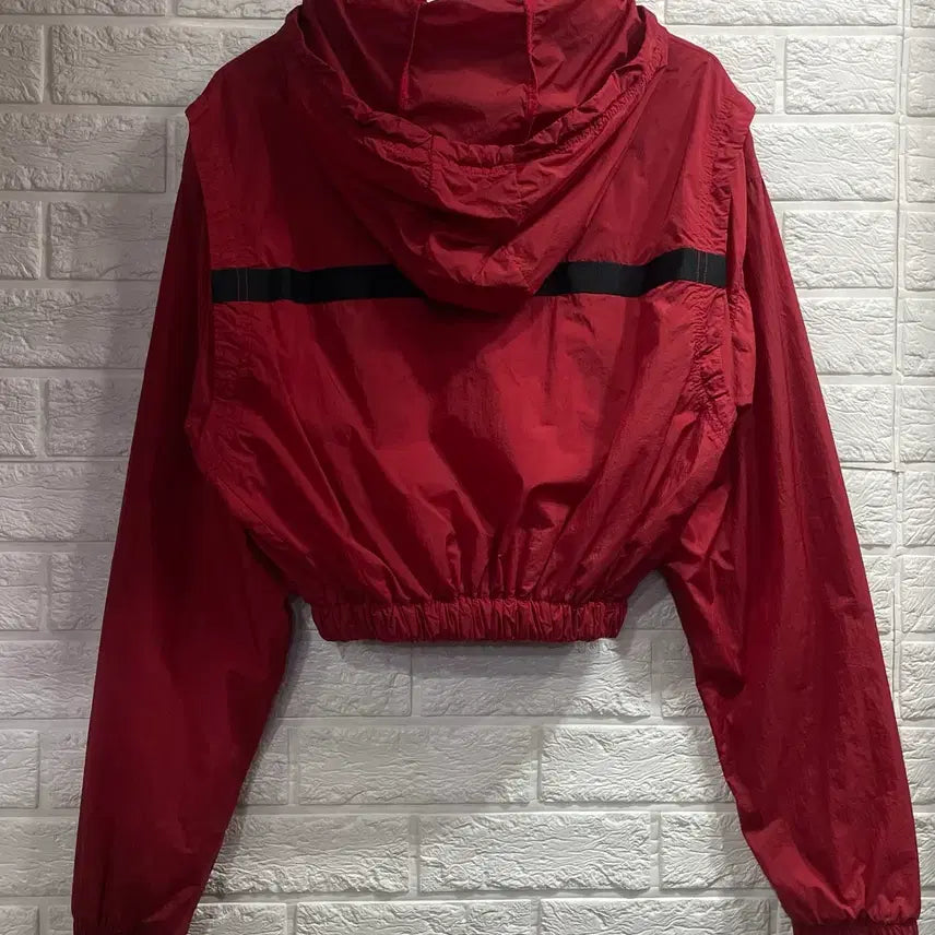 [BUNJANG] Nike Jordan Crop Windbreaker Jacket Red S / 나이키 조던 크롭 바람막이자켓 레드 S 크롭자켓 숏자켓
