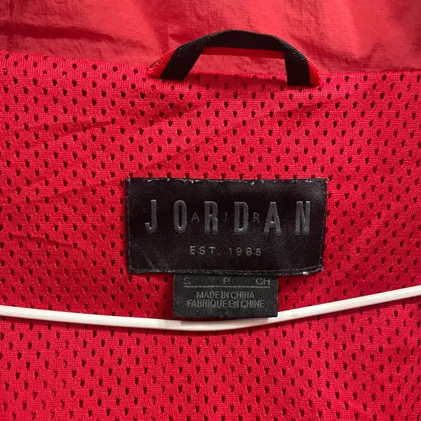 [BUNJANG] Nike Jordan Crop Windbreaker Jacket Red S / 나이키 조던 크롭 바람막이자켓 레드 S 크롭자켓 숏자켓