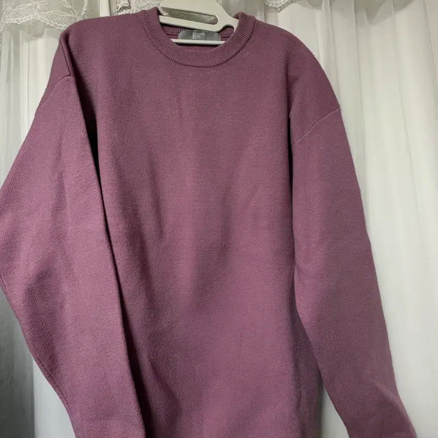 [BUNJANG] 8seconds Lilac Knit Sweater / 8seconds 라일락 니트 스웨터