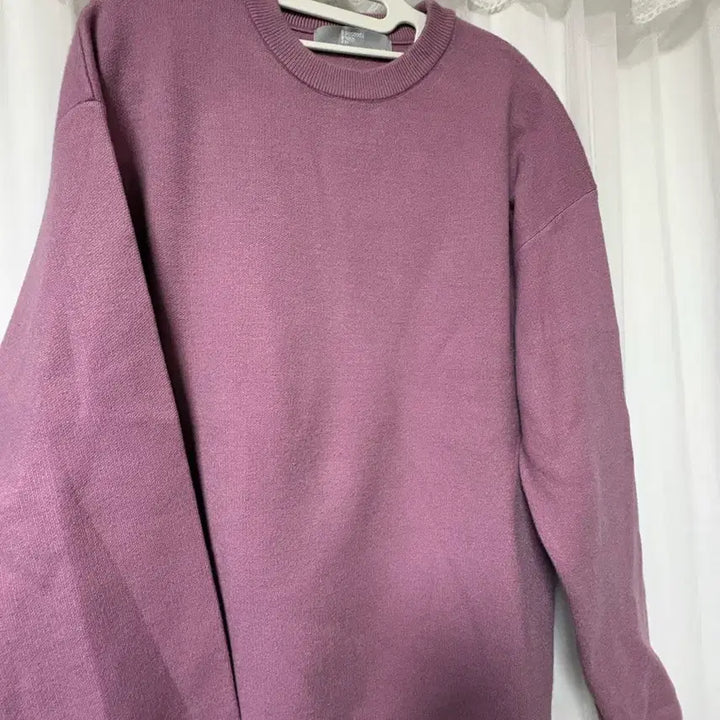 [BUNJANG] 8seconds Lilac Knit Sweater / 8seconds 라일락 니트 스웨터