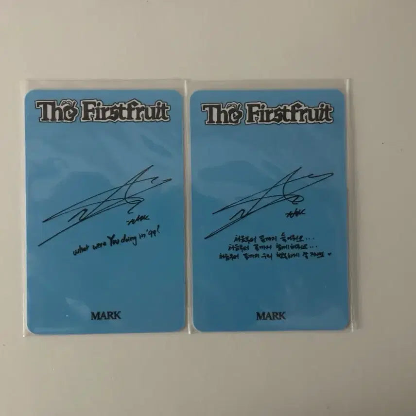 [SOLD OUT] 마크 MARK 1999 1집 앨범 포카 양도
