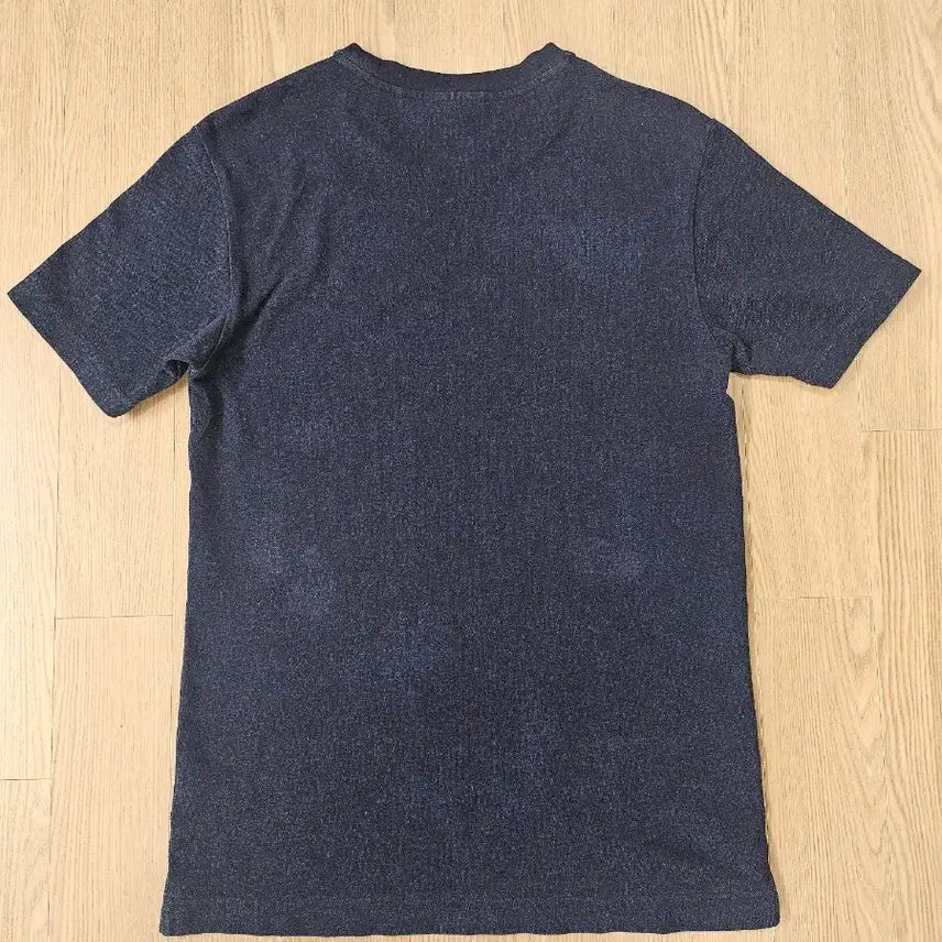 [BUNJANG] Lacoste JP Indigo Blue Short Sleeve Shirt / 라코스테 JP 인디고 블루 반팔