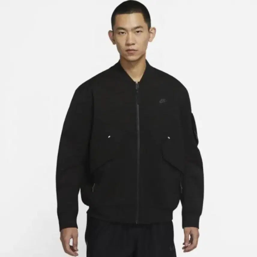 [BUNJANG] Nike NSW Storm-FIT Tech Pack Bomber Jacket / 나이키 NSW 스톰핏 테크팩 언라운드 봄버 자켓