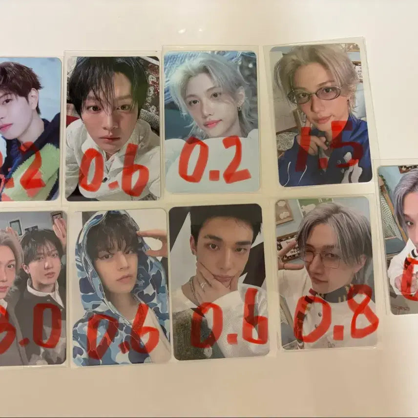 [BUNJANG] Stray Kids Photocard Bundle - Lee Know, Felix, Seungmin, Bang Chan, Hyunjin / 스키즈 스트레이키즈 포카 리노 필릭스 승민 방찬 현진