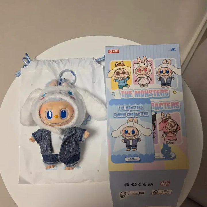 [SOLD OUT] (단순개봉) 정품 팝마트 산리오 라부부 시나모롤