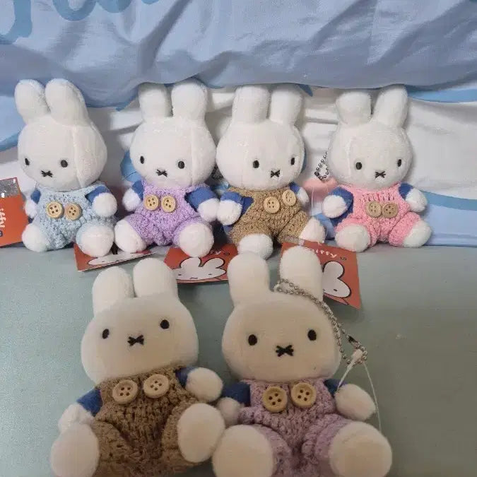 [BUNJANG] Miffy Dad Doll Keychain / 정품아빠미피