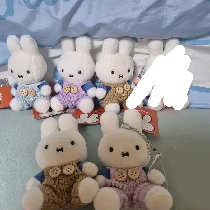 [BUNJANG] Miffy Dad Doll Keychain / 정품아빠미피